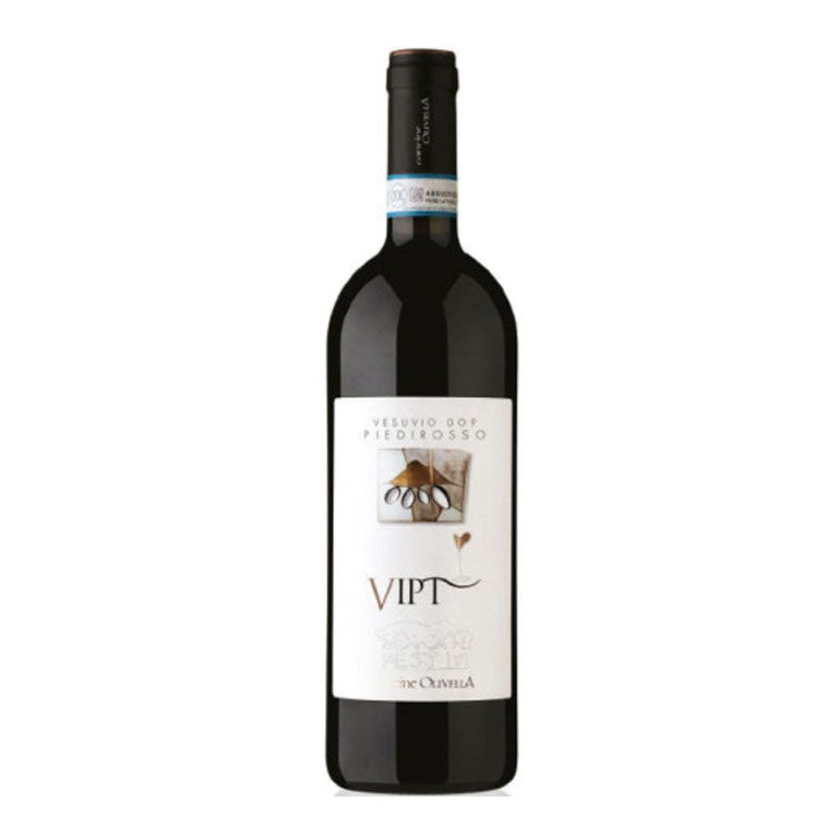 VINO CANTINE OLIVELLA VIPT 2024 VESUVIO PIEDIROSSO DOP ROSSO-75CL